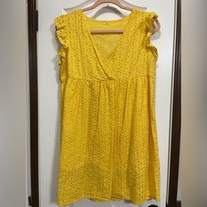 Yellow sun dress